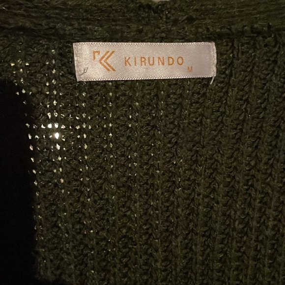 V Neck Wrap Sweater l Medium - Picture 3 of 7